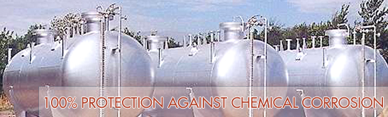 Rubber lining of Storage Tanks / Process Equipments / Vessels for 100% protection against chemical corrosion